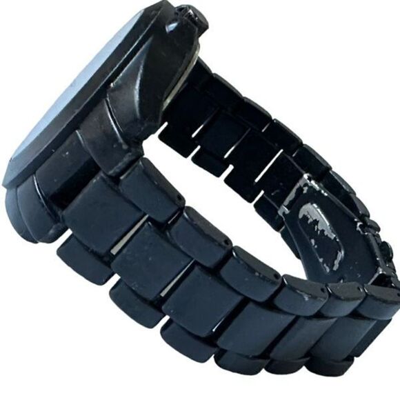 HASBRO MY LITTLE PONY 2014 HOT TOPIC Rainbow Dash Black Stainless Steel Analog W - Picture 3 of 10